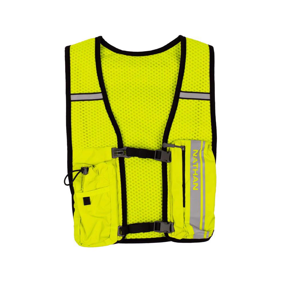 Hypernight hydratatie vest Quickstart 2.0 4L Hi-Viz Yellow Geoprint - Afbeelding 3