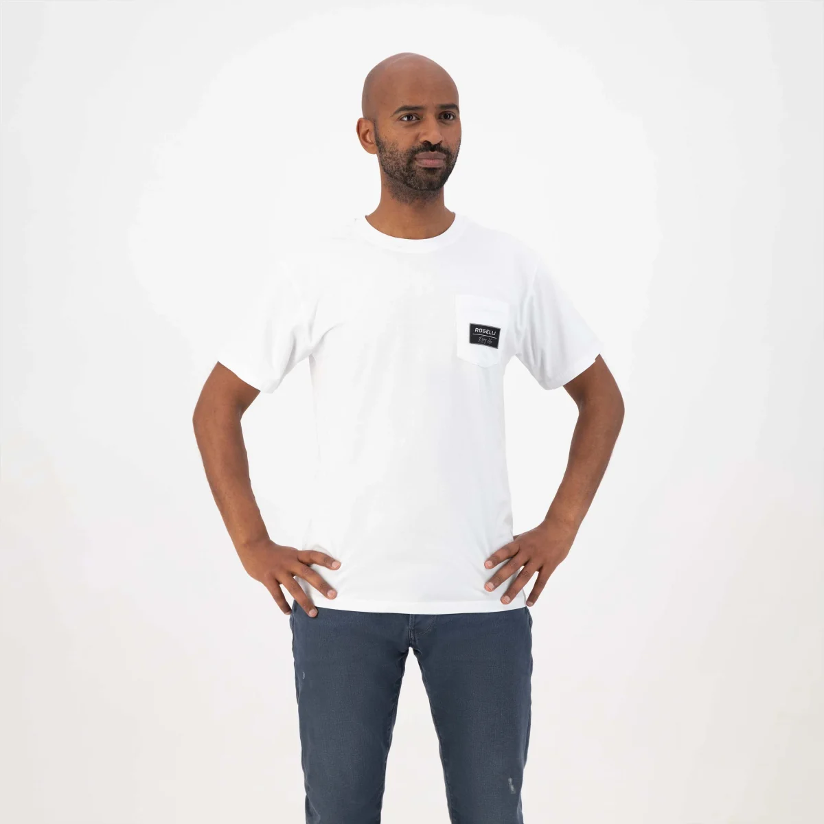 Enjoy Life Pocket T-Shirt Heren - Wit - Afbeelding 3