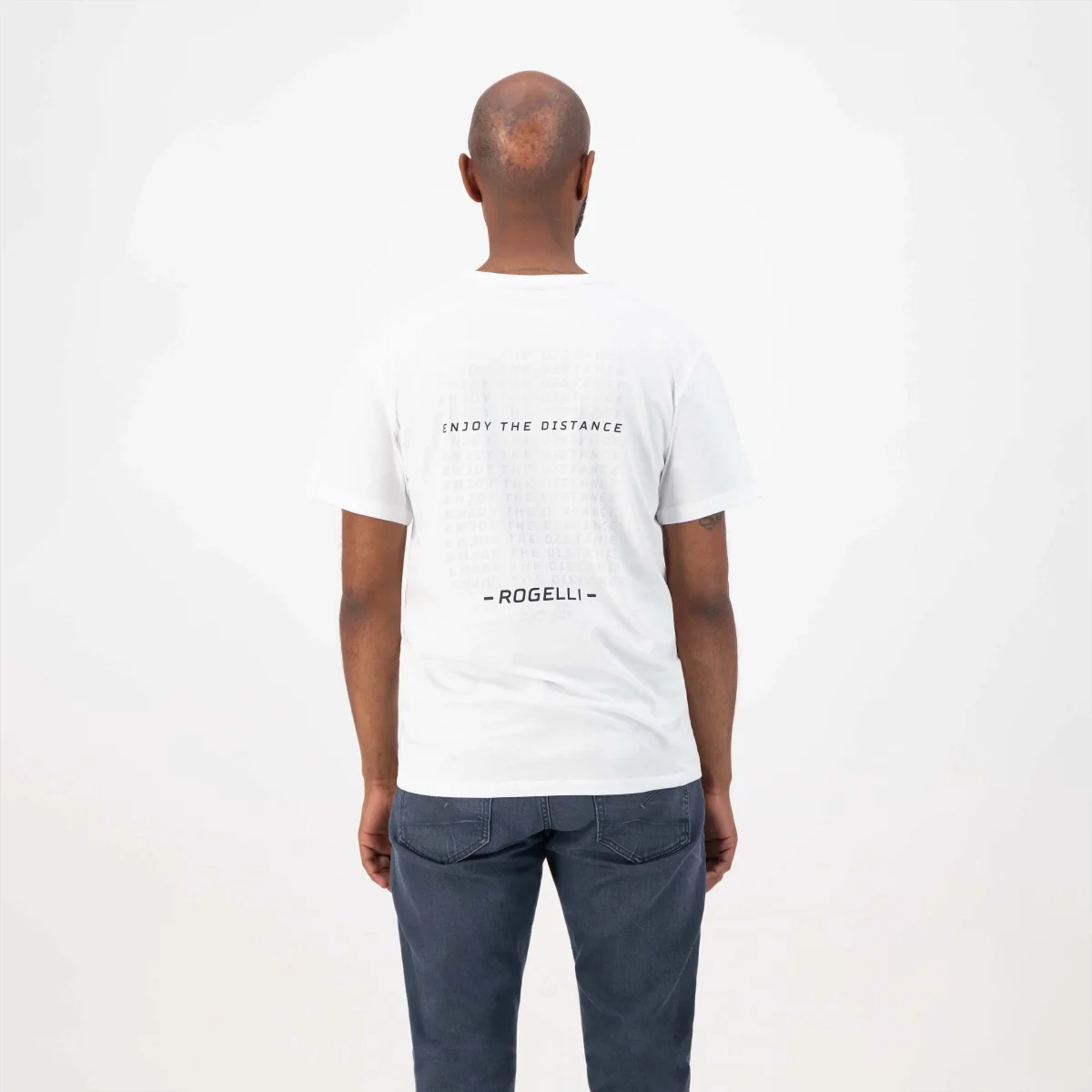 Enjoy Life Pocket T-Shirt Heren - Wit - Afbeelding 5