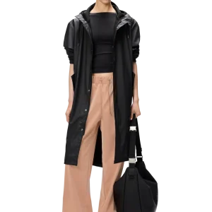 Rains Fishtail Parka Black
