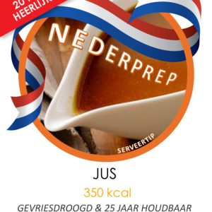 Jus | 25jr houdbaar noodrantsoen voor noodpakket |20 porties