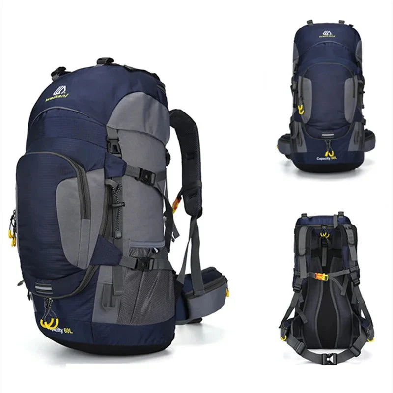 OutdoorHaven - 60L Backpack - Waterdicht - Afbeelding 5