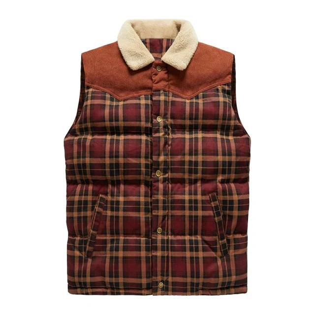 Outdoor Geruite Bodywarmer - Gevoerd - Afbeelding 3