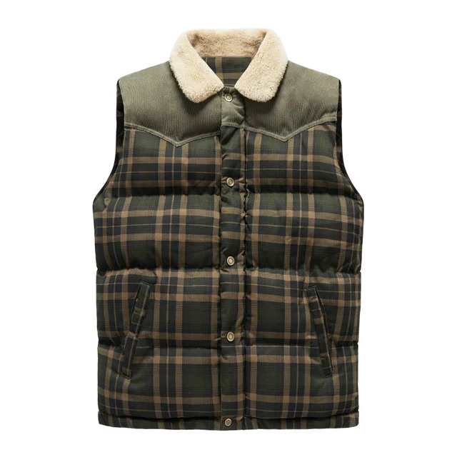 Outdoor Geruite Bodywarmer - Gevoerd - Afbeelding 2