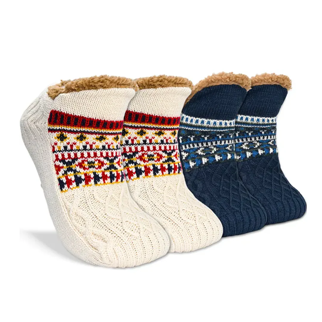 Thermo Gebreide Sokken – Antislip & Warm – Winter Comfort - Afbeelding 8