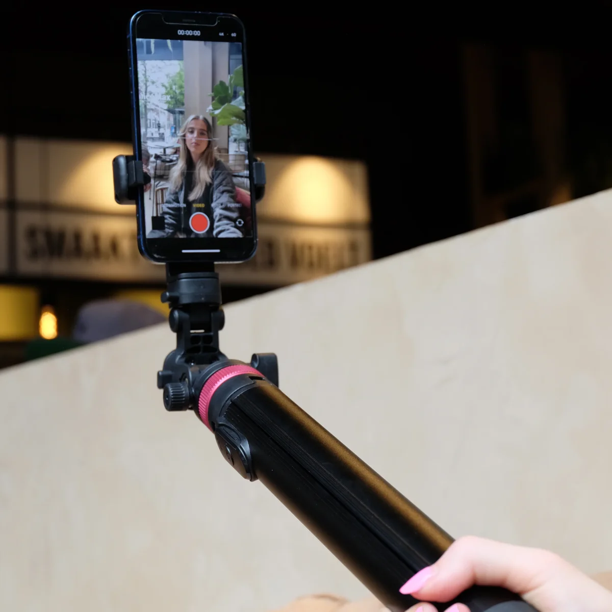 Ulanzi SK-03 Selfie Stick Statief 1,6m met Bluetooth remote shutter - Afbeelding 3