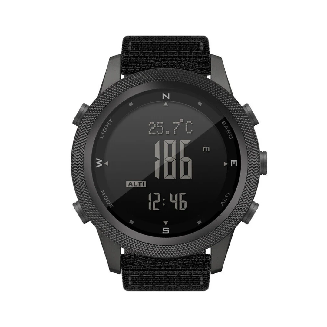 Outdoor Sport Horloge - Waterdicht 50M - Barometer & Kompas - Afbeelding 2