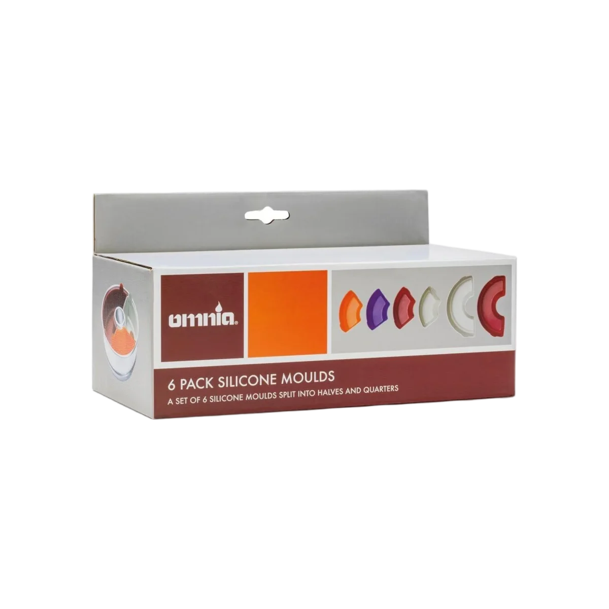 Omnia Silicone Moulds 6 pack - Afbeelding 6