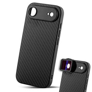 MOJOGEAR 17mm lens case voor iPhone 17 Air - Carbon