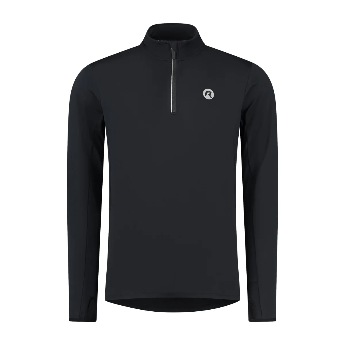 Core Hardlooptop Lange Mouw 1/2 Zip Heren - Zwart - Afbeelding 2