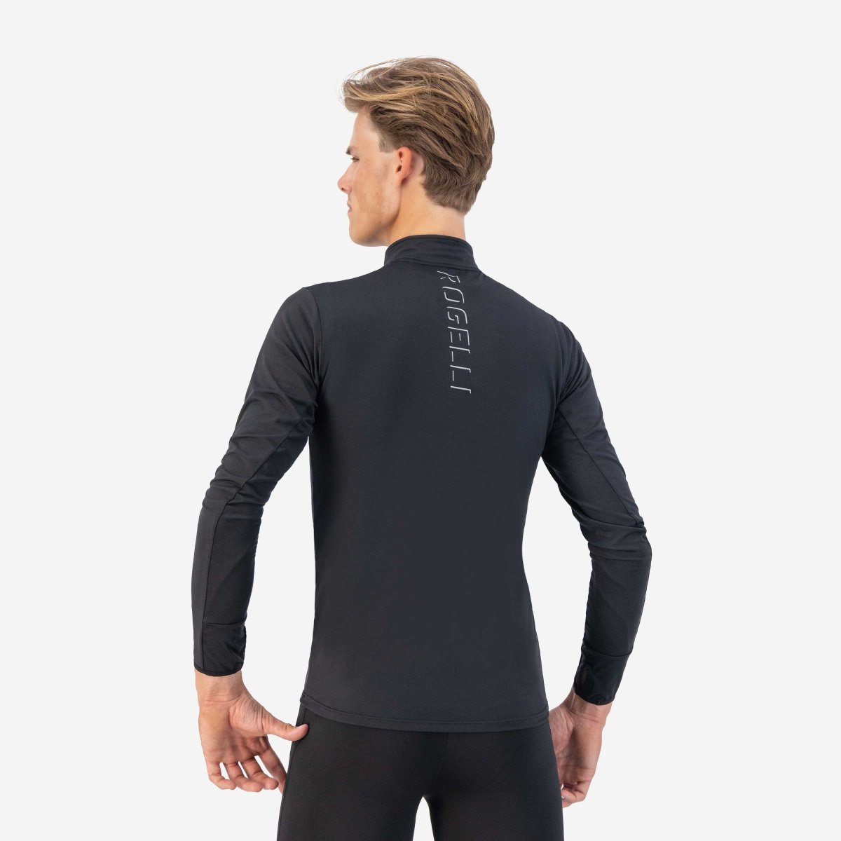 Core Hardlooptop Lange Mouw 1/2 Zip Heren - Zwart - Afbeelding 5
