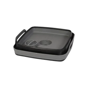 Campguru Collapsible basin with water outlet