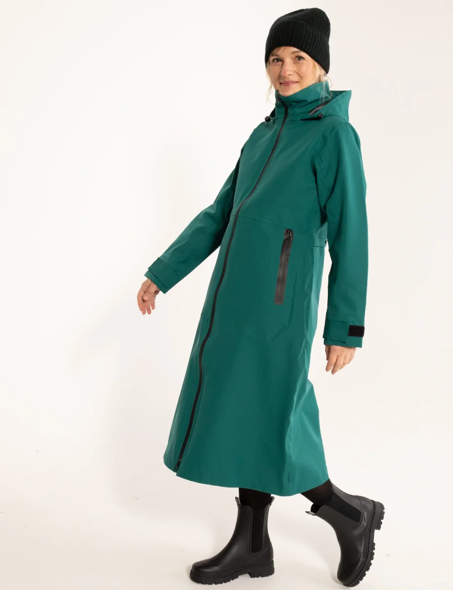 Danefae Premium Regenjas Dames Dogwalker Dark Pine - Afbeelding 5
