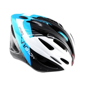Fietshelm Optimiz voor volwassenen - Blauw/Wit