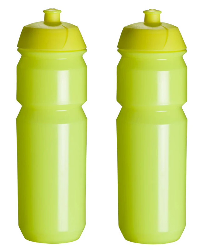 2 x Pro Sport Lights Bidon - 750 ml - Fluogeel