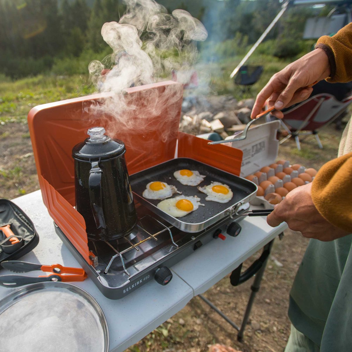 GSI Bugaboo Ceramic 10" Square Frypan - Afbeelding 4