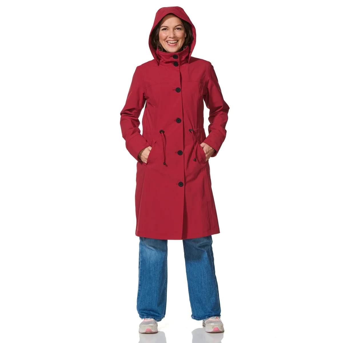 Happy Rainy Days Regenjas Porto Donkerrood - Afbeelding 3