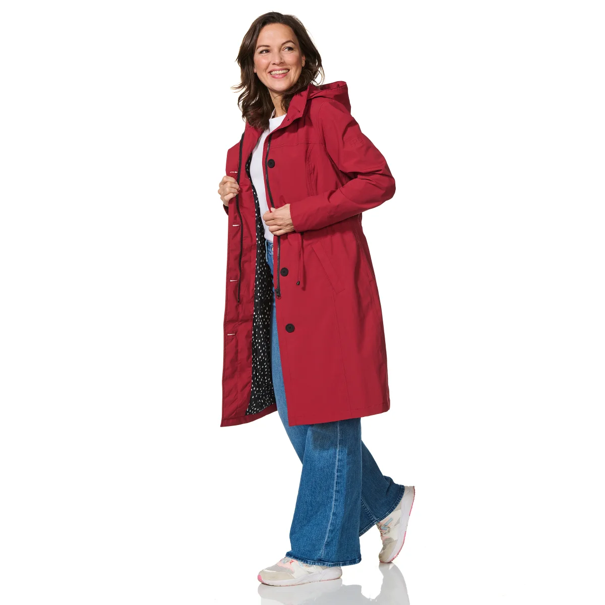 Happy Rainy Days Regenjas Porto Donkerrood - Afbeelding 7