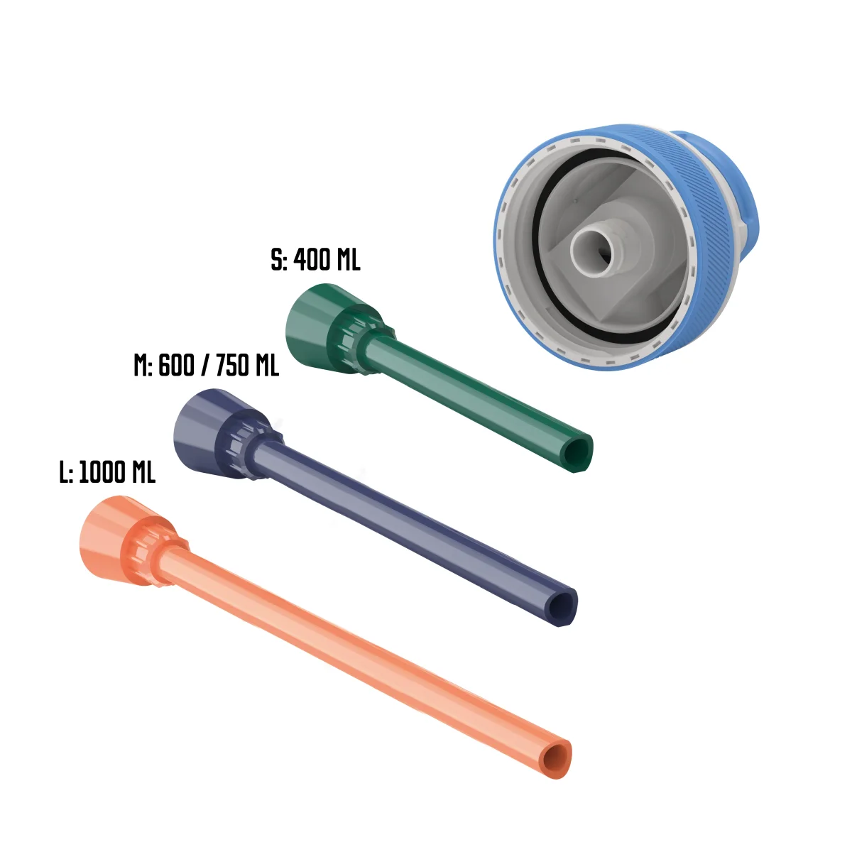 Straw set with cap - Afbeelding 3
