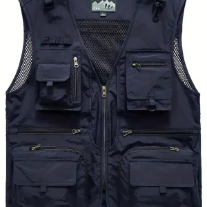 Outdoor Bodywarmer - Voor Vissers - Meerdere Zakken