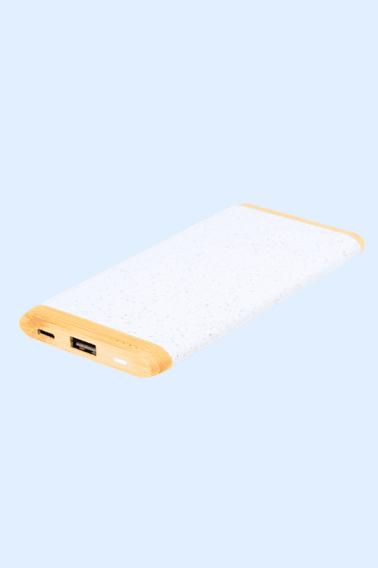 Powerbank Bamboe 5000 mAh - Afbeelding 2