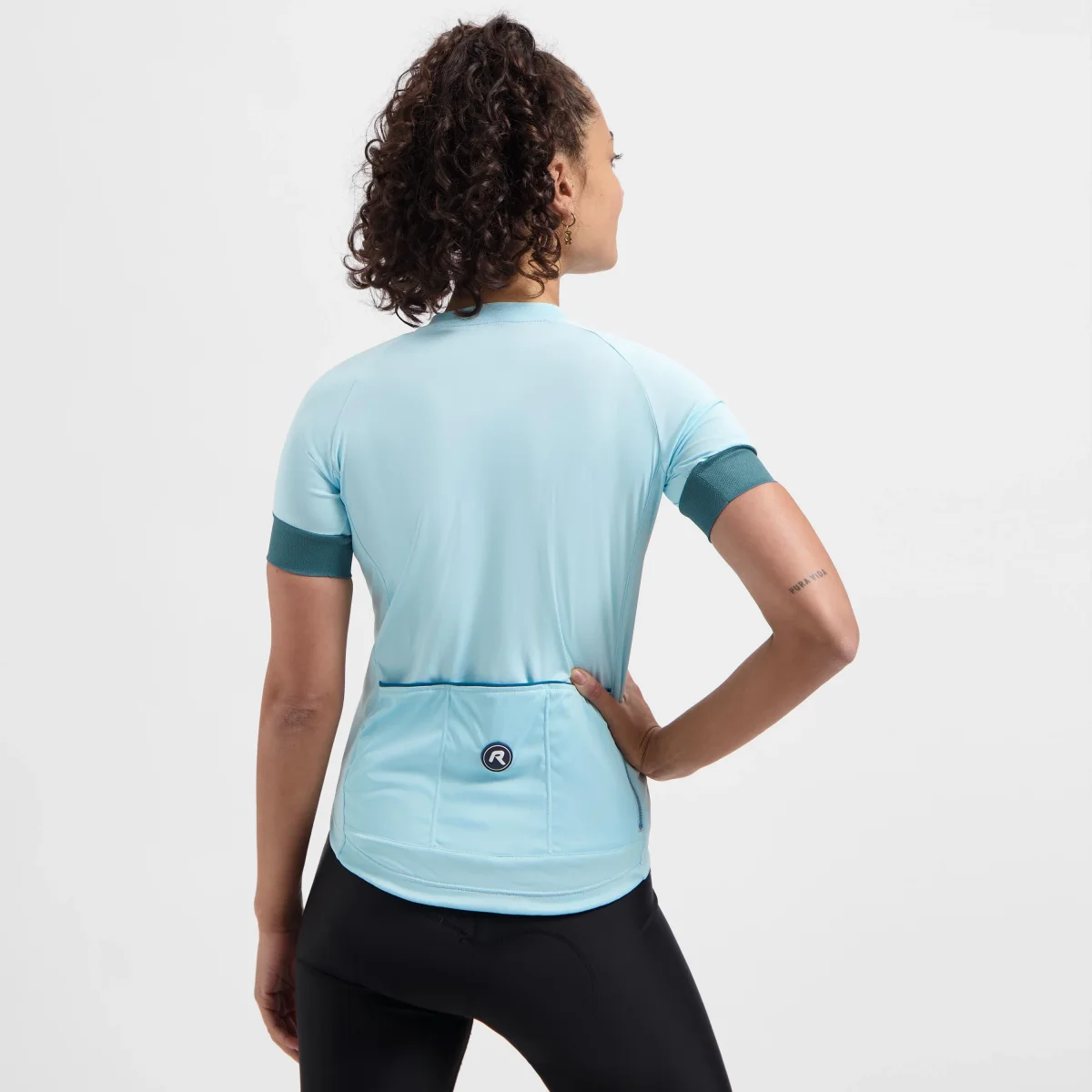 Modesta Fietsshirt Dames - Lichtblauw - Afbeelding 5