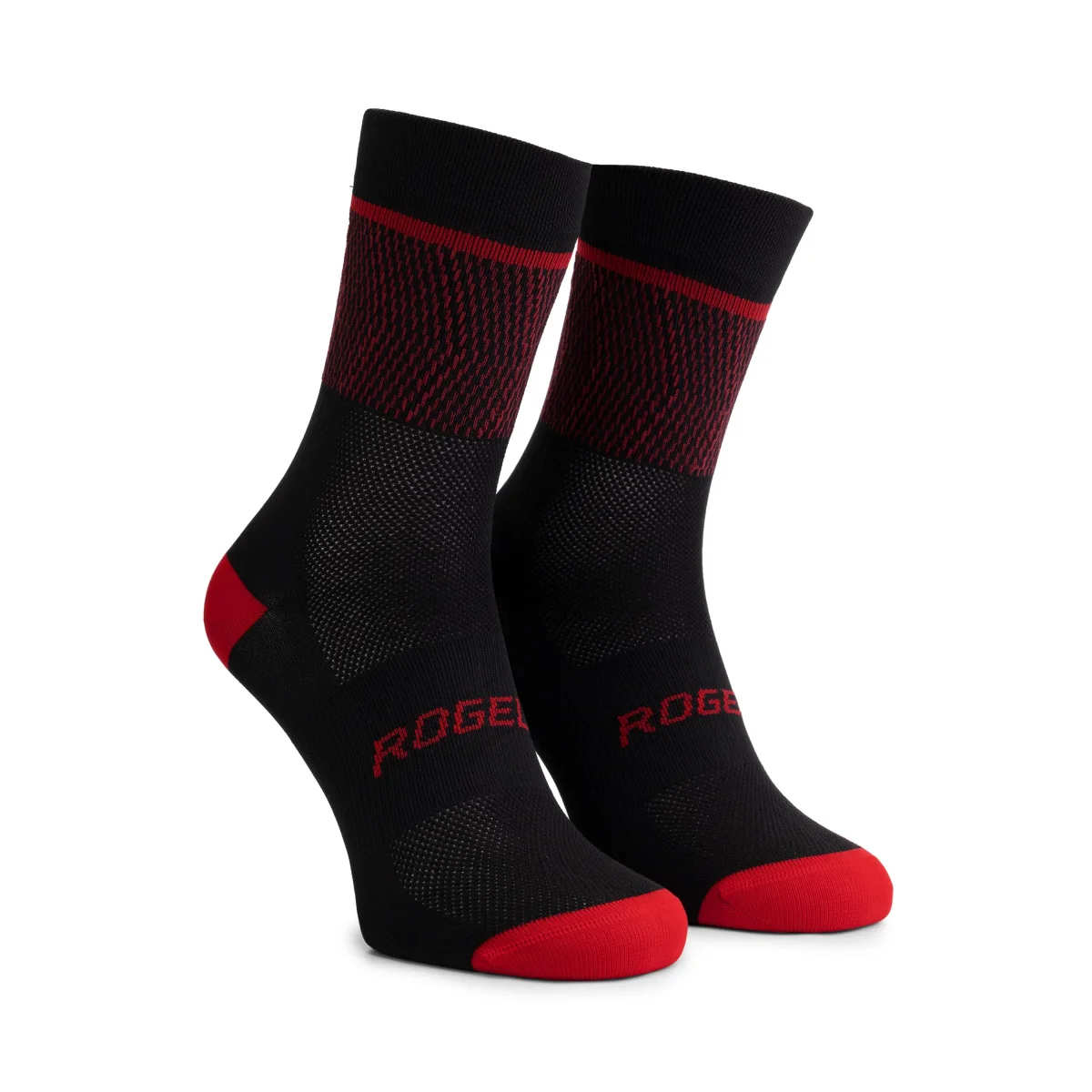 Hero II Fietssokken - Zwart/Bordeaux/Rood - Afbeelding 2