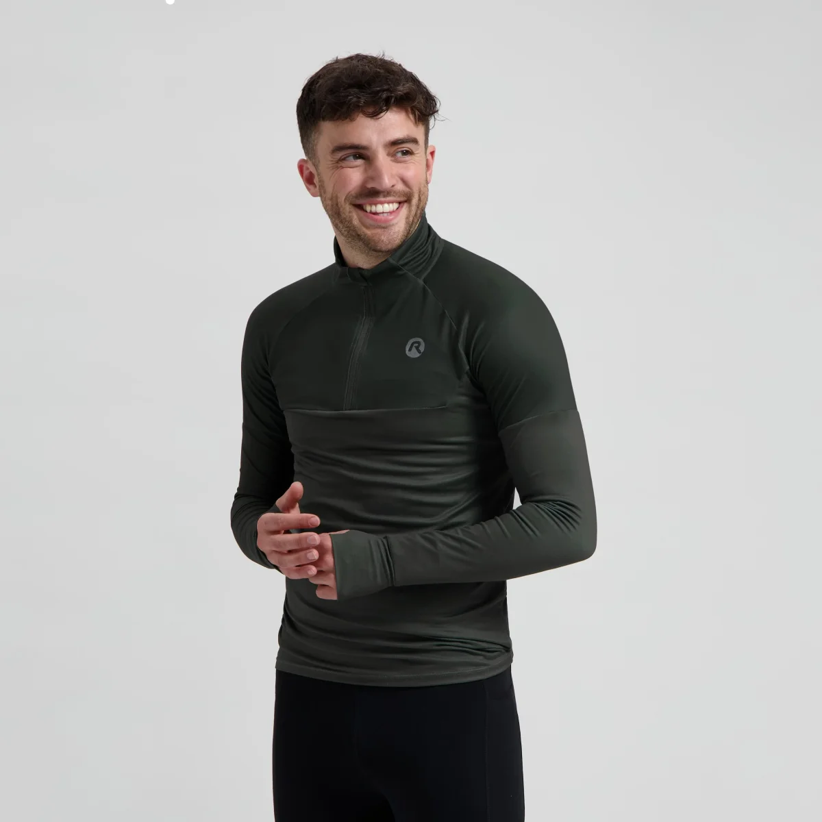 Enjoy III Hardlooptop Lange Mouw 1/2 Zip Heren - Afbeelding 3
