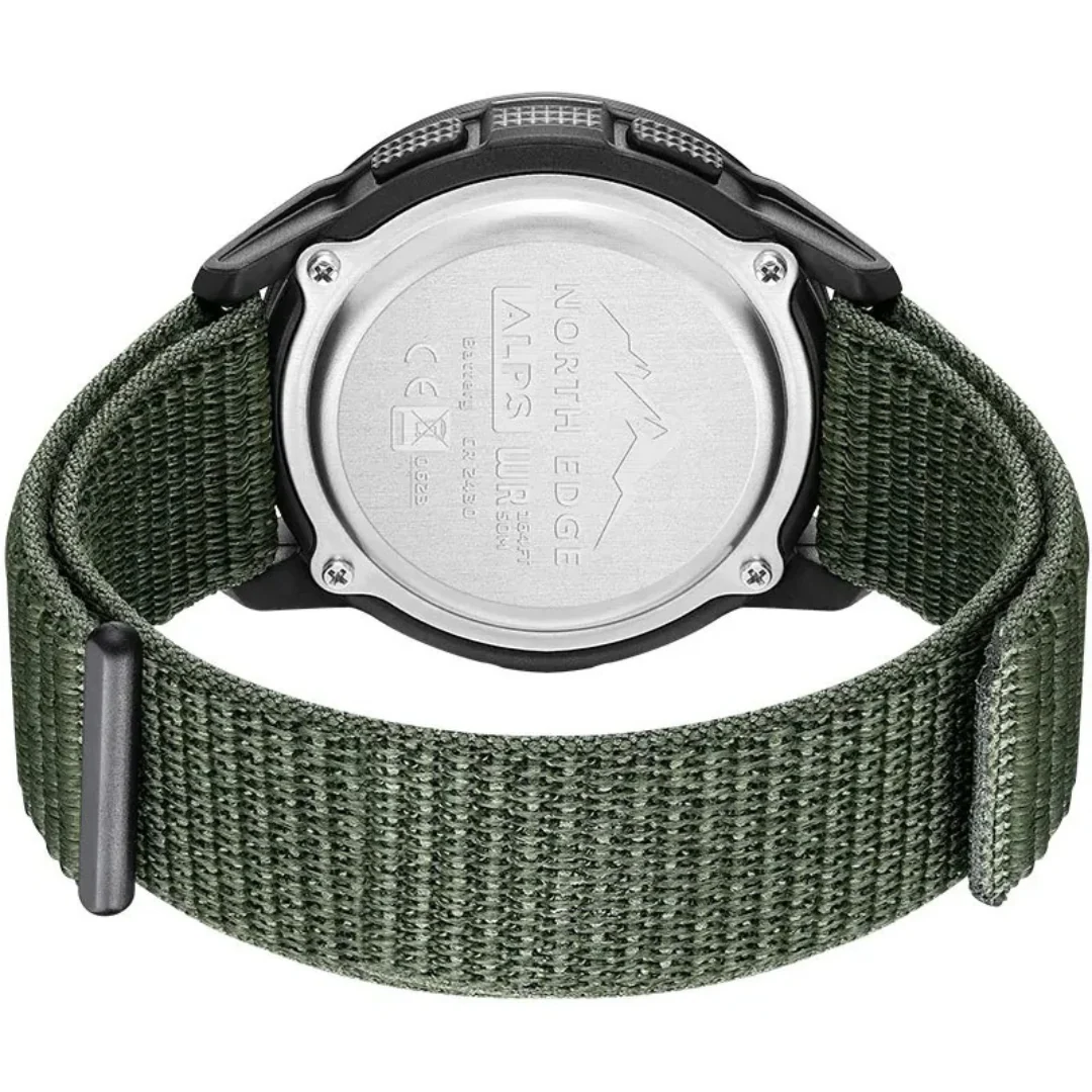 Outdoor Digitaal Heren Horloge - Carbon Fiber - Waterbestendig - Afbeelding 8