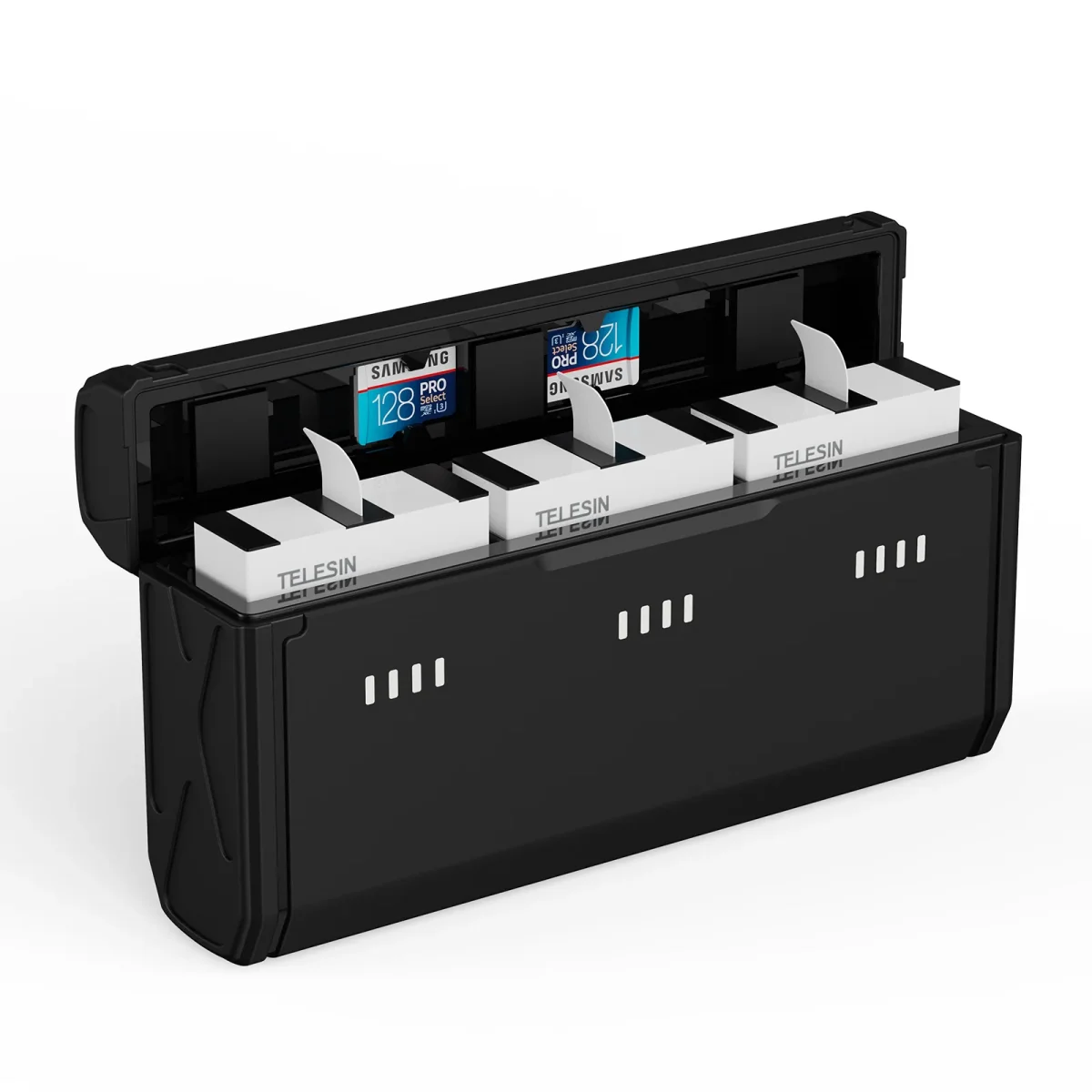 Telesin Pocket oplaadcase voor GoPro Hero 13 batterijen - Afbeelding 4