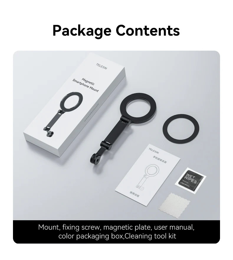 Telesin Smartphone MagSafe adapter voor GoPro-mount - Afbeelding 4