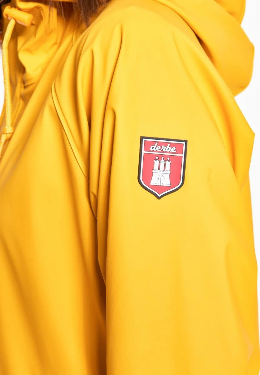 Derbe Regenjas Dames Geel Friese Island - Afbeelding 6