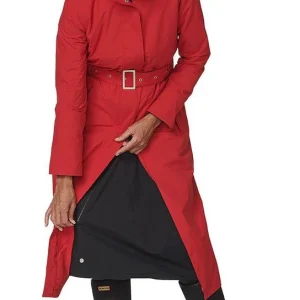 Happy Rainy Days Extra Lange Regenjas Montreal Rood
