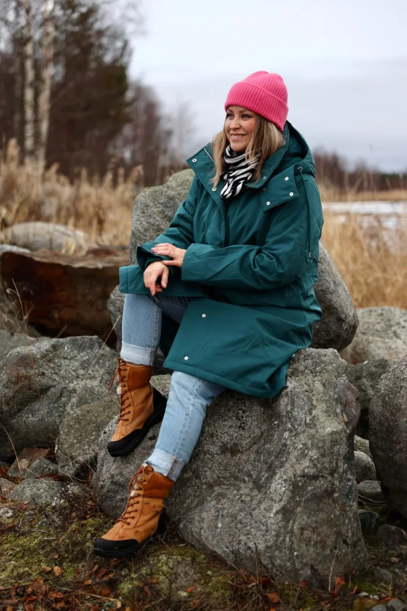 Danefae Danenorth Wind Winter Parka Dark Slate *Laatste maat XS* - Afbeelding 3