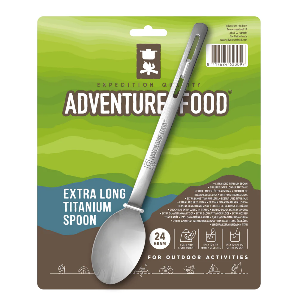 Adventure Food Spoon Titanium β’ Ultralichte Lepel π₯