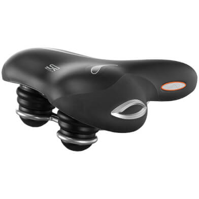Selle Royal zadel Look In Relaxed 5236 uni zwart - Afbeelding 2